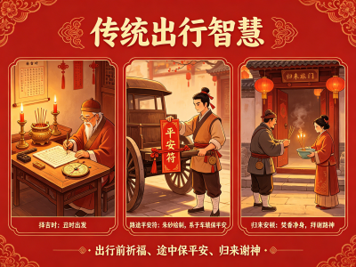 出行祈福习俗
